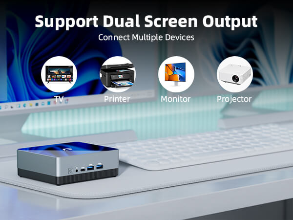 Mini PC CyberGeek Intel Small Desktop Computers Linux & Windows Pro ...