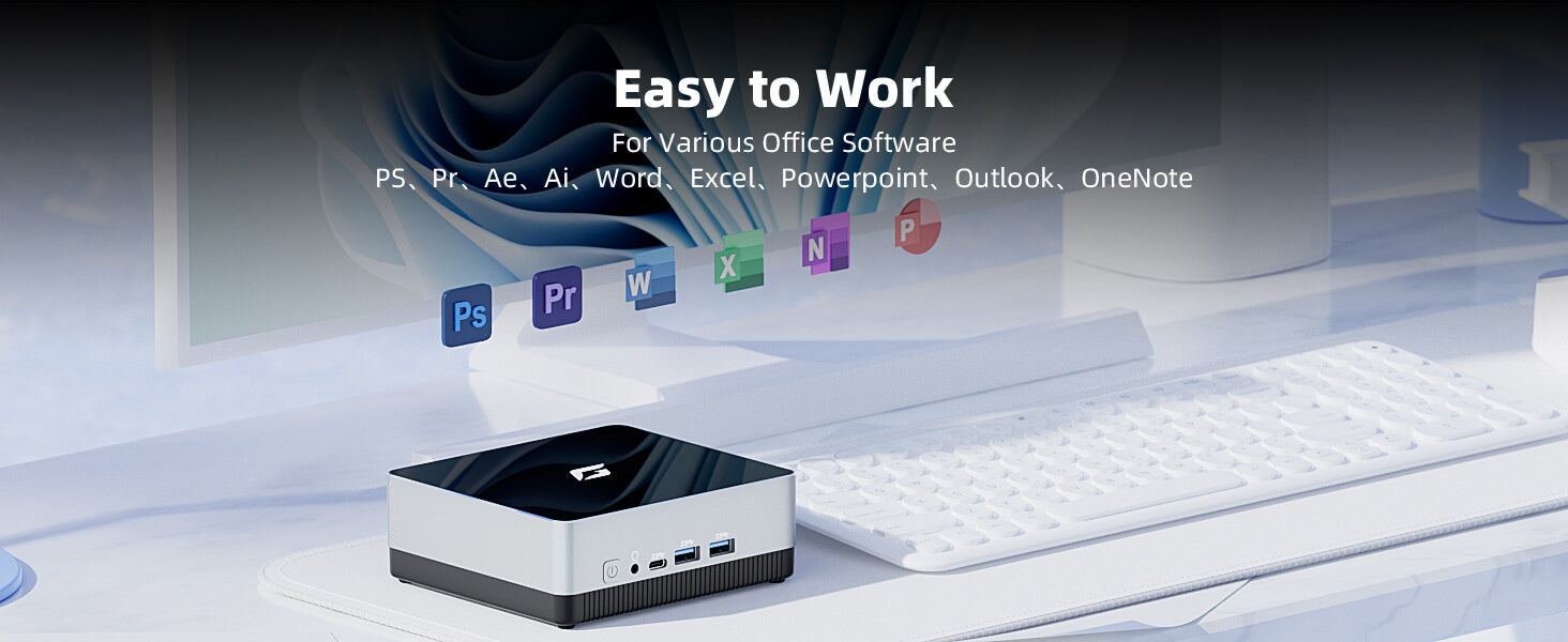 Desktop Mini Computer N100 Processors Nano A1 Win 11 Pro 8GB – CyberGeekPC